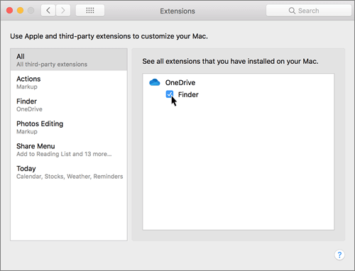 two logins for onedrive on mac